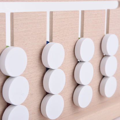 QZM Wooden Logic Puzzle for Kids
