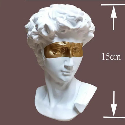 European Abstract Resin Bust Sculpture | Modern Home Decor